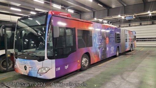 Aba 108 au garage de Bulle - Photo Justin