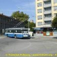 Trolleybus au terminus des Charmettes